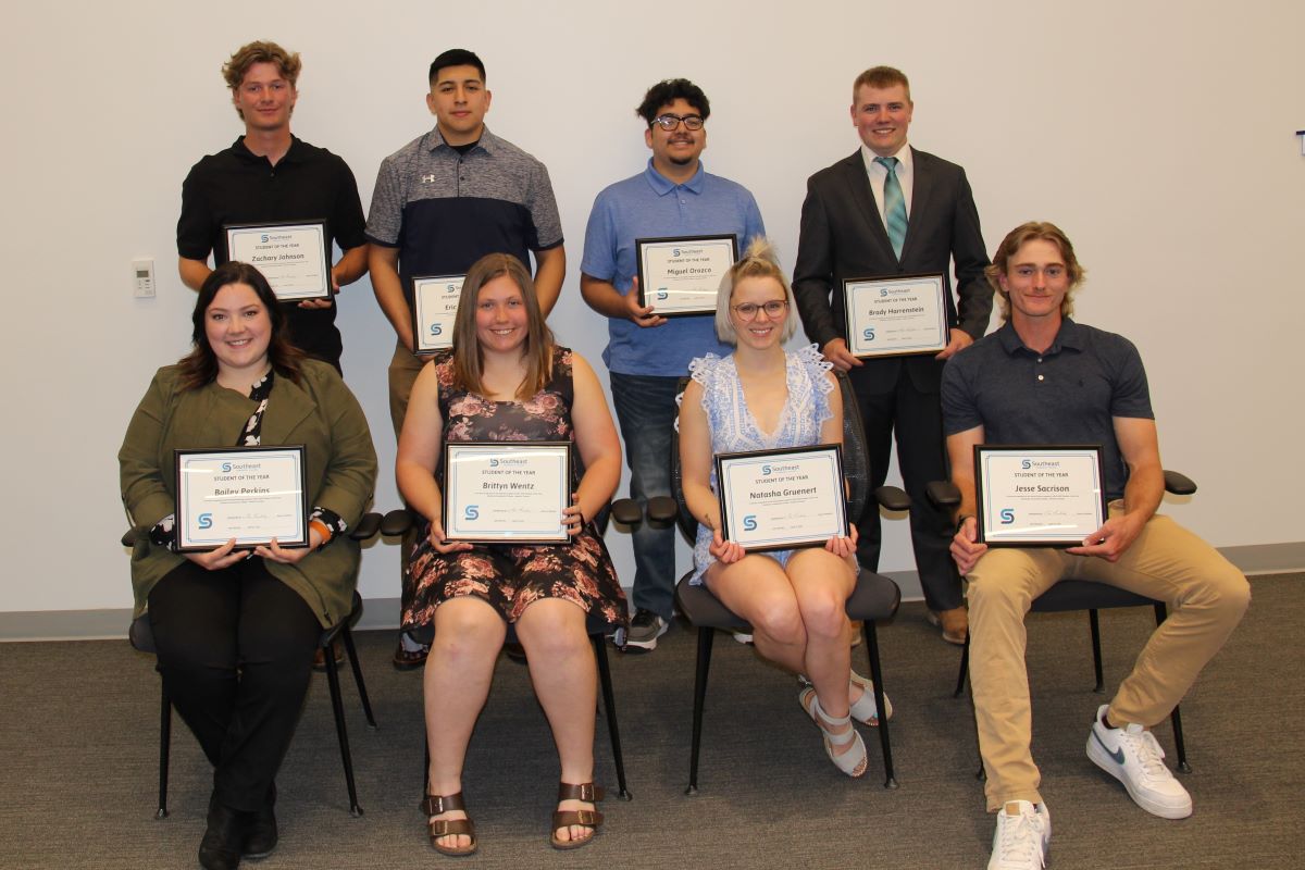 Students of the Year at SCC Beatrice